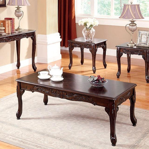 Cheshire Dark Cherry 3 Pc. Coffee Table Set - Big's Furniture (NV) - Multi Location