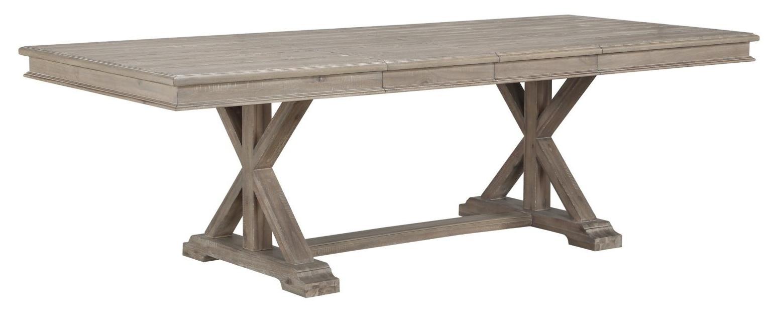 Cardano Dining Table in Light Brown 1689BR-96 - Big's Furniture (NV) - Multi Location