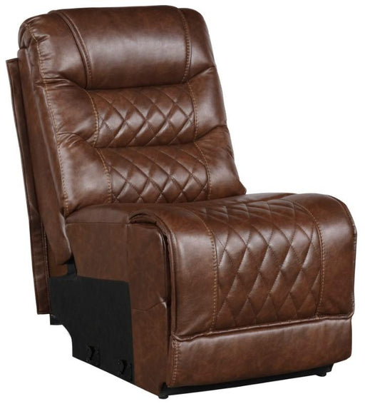 Putnam Armless Chair in Brown 9405BR-AC - Big's Furniture (NV) - Multi Location