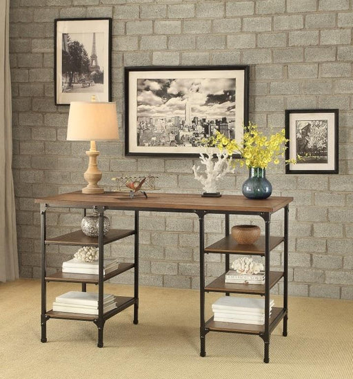 Millwood Counter Height Writing Desk in Pine 5099-22 - Big's Furniture (NV) - Multi Location
