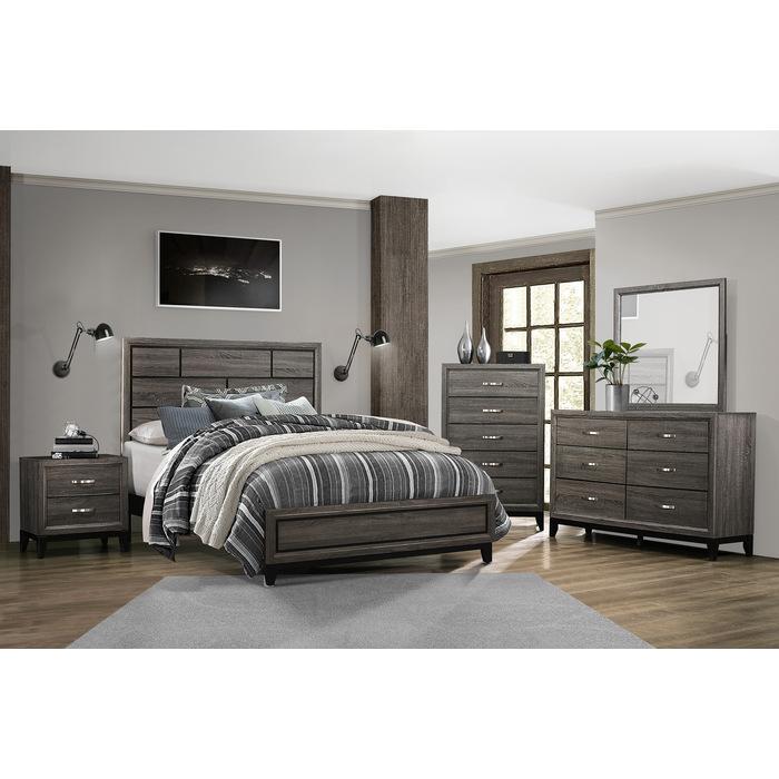 Davi (2)California King Bed - Big's Furniture (NV) - Multi Location