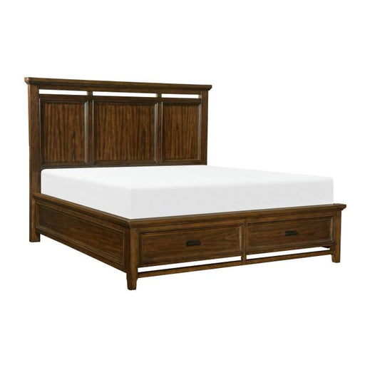 Frazier Park (3)California King Platform Bed with Footboard Storage - Big's Furniture (NV) - Multi Location