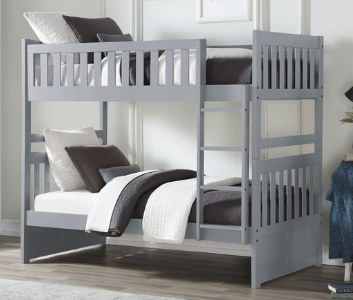 Orion Twin/Twin Bunk Bed in Gray B2063-1 - Big's Furniture (NV) - Multi Location