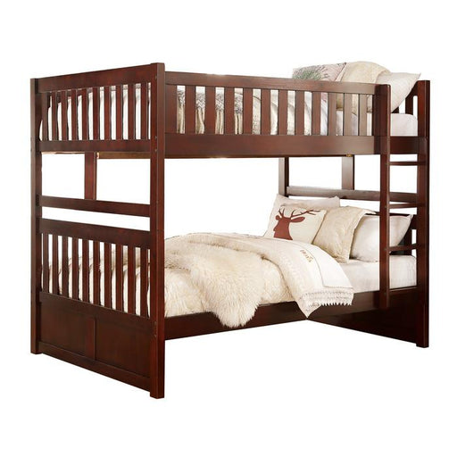 Rowe Full/Full Bunk Bed in Dark Cherry B2013FFDC-1 - Big's Furniture (NV) - Multi Location