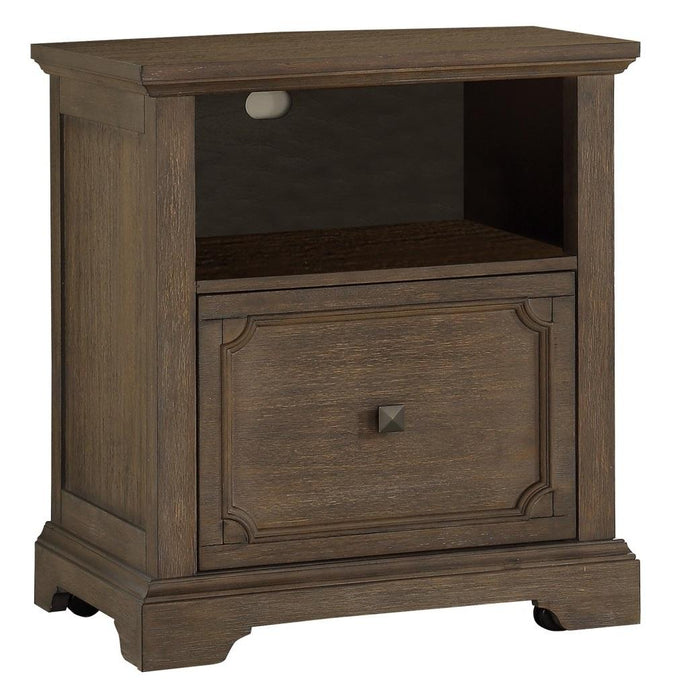 Toulon File Cabinet in Wire-Brushed 5438-18 - Big's Furniture (NV) - Multi Location