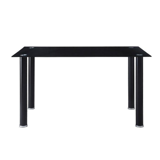 5538BK - (2)Dining Table, Glass Top - Big's Furniture (NV) - Multi Location