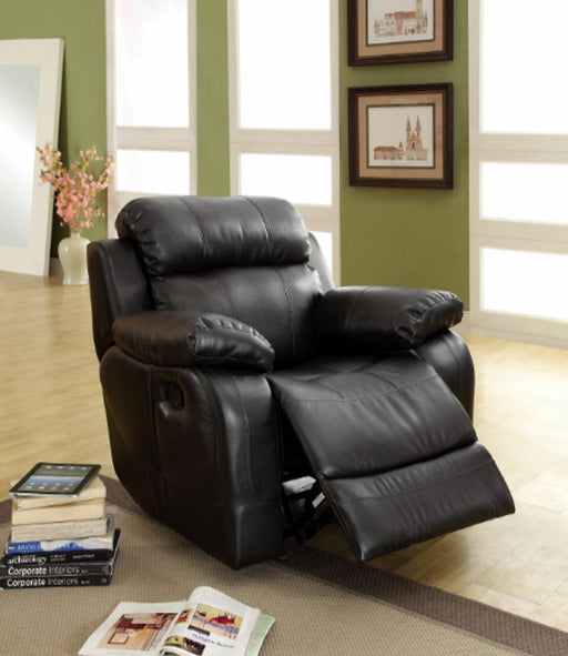 Marille Double Glider Reclining Chair in Black - Big's Furniture (NV) - Multi Location
