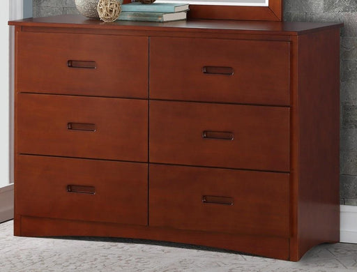 Rowe 6 Drawer Dresser in Dark Cherry B2013DC-5 - Big's Furniture (NV) - Multi Location