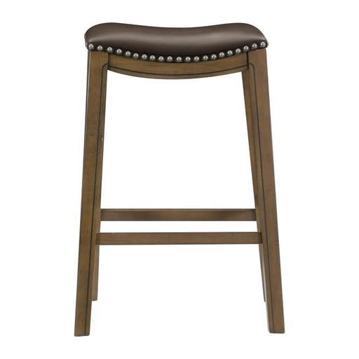 5682BRW-29 - 29 Pub Height Stool, Brown - Big's Furniture (NV) - Multi Location