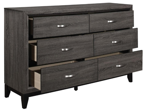 Davi Dresser in Gray 1645-5 - Big's Furniture (NV) - Multi Location