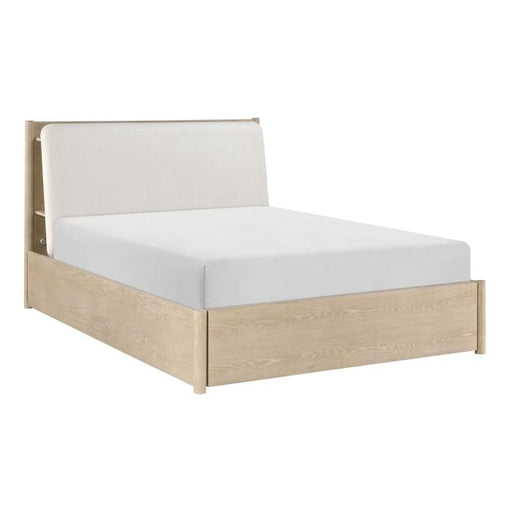 1313N-1-Bedroom (3) Queen Platform Bed with Footboard Storage - Big's Furniture (NV) - Multi Location