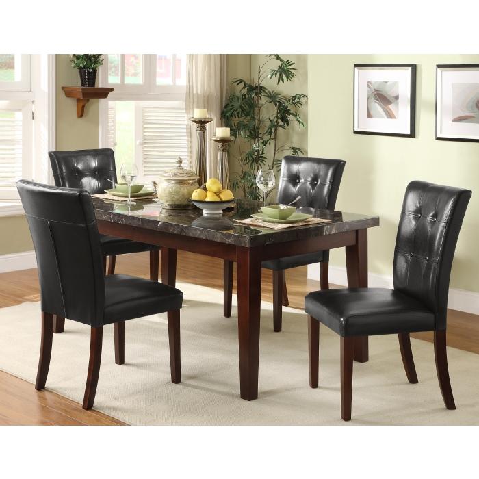 Decatur Dining Table, Marble Top - Big's Furniture (NV) - Multi Location
