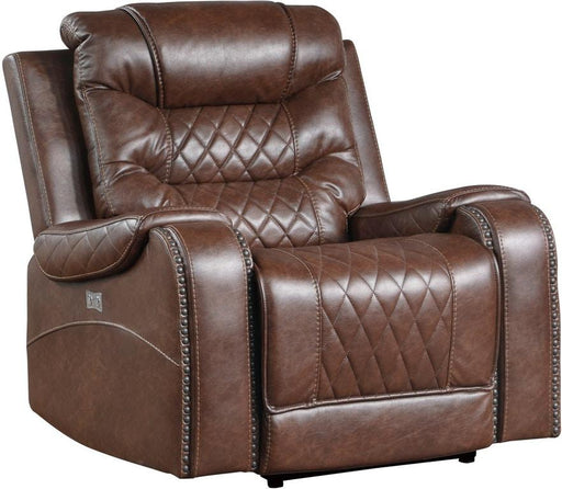 Putnam Power Reclining Chair in Brown 9405BR-1PW - Big's Furniture (NV) - Multi Location