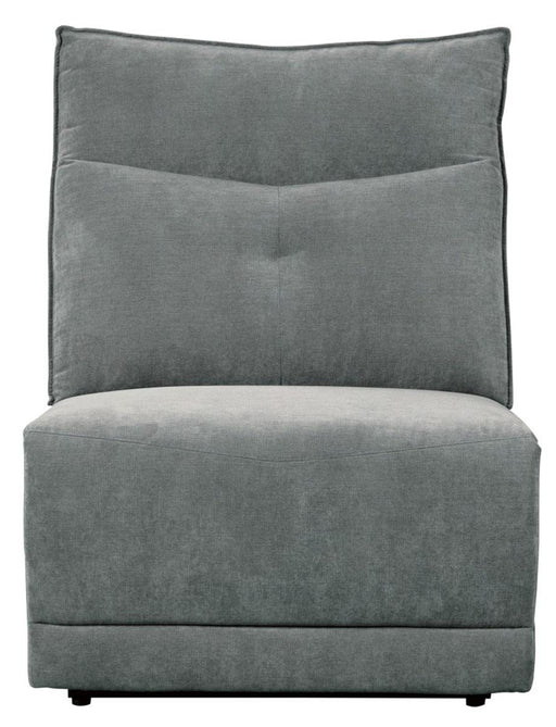 Tesoro Armless Reclining Chair in Dark Gray 9509DG-AR - Big's Furniture (NV) - Multi Location