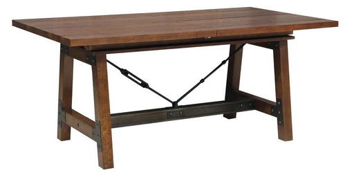 Holverson Dining Table in Rustic Brown 1715-94 - Big's Furniture (NV) - Multi Location