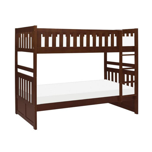 Rowe Twin/Twin Bunk Bed in Dark Cherry B2013DC-1 - Big's Furniture (NV) - Multi Location