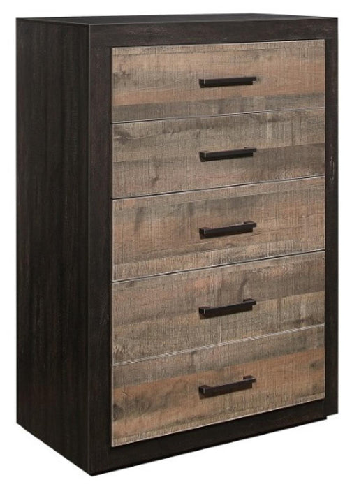 Miter Chest in Rustin Mahogany & Dark Ebony 1762-9 - Big's Furniture (NV) - Multi Location