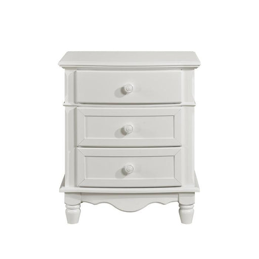 Clementine 3 Drawer Night Stand in White B1799-4 - Big's Furniture (NV) - Multi Location
