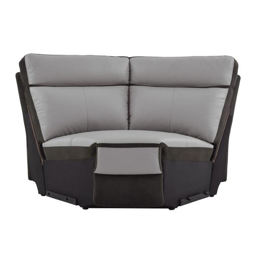 Laertes Corner Seat in Taupe Gray 8318-CR - Big's Furniture (NV) - Multi Location