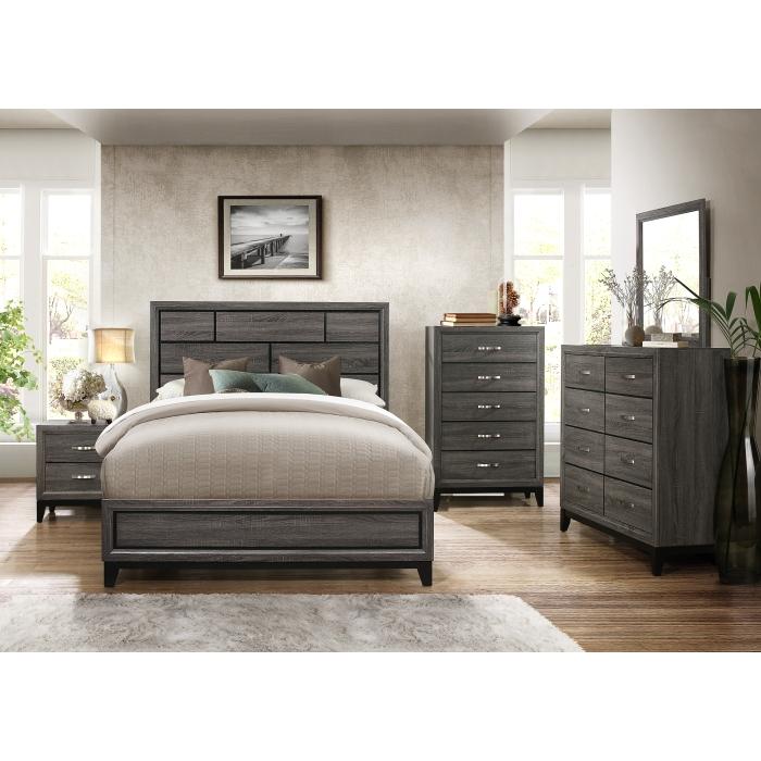 Davi (2)California King Bed - Big's Furniture (NV) - Multi Location