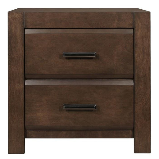 Erwan 2 Drawer Nightstand in Dark Walnut 1961-4 - Big's Furniture (NV) - Multi Location