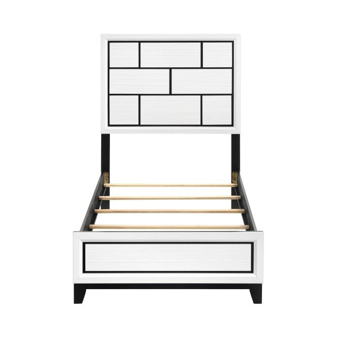 1645WHT-1-Youth (2) Twin Bed - Big's Furniture (NV) - Multi Location