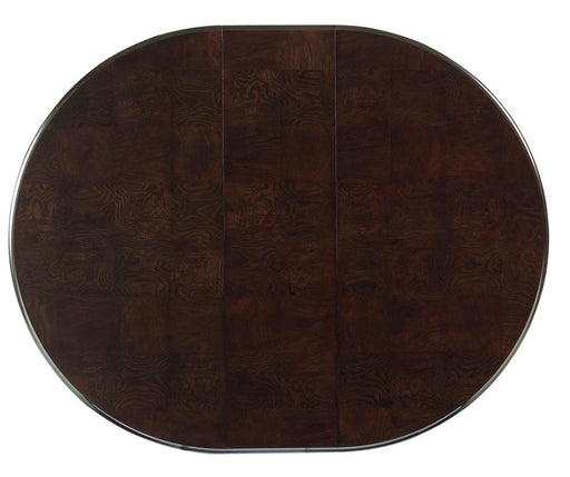 Savion Round/Oval Dining Table in Espresso 5494-76 - Big's Furniture (NV) - Multi Location