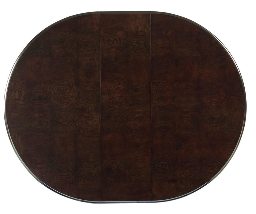 Savion Round/Oval Dining Table in Espresso 5494-76 - Big's Furniture (NV) - Multi Location