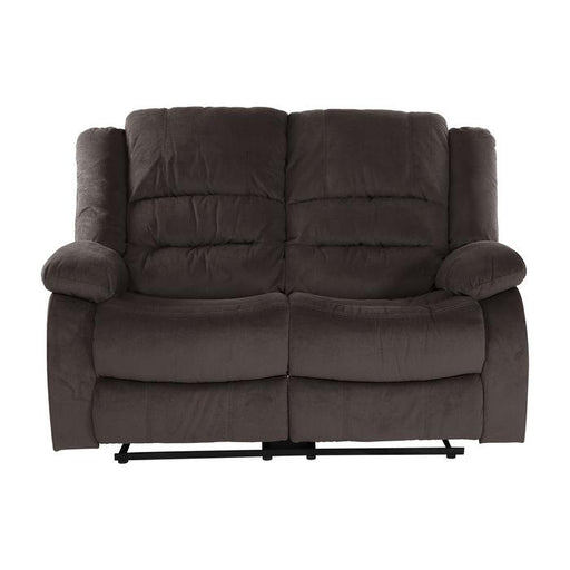 Jarita Double Reclining Loveseat in Chocolate - Big's Furniture (NV) - Multi Location