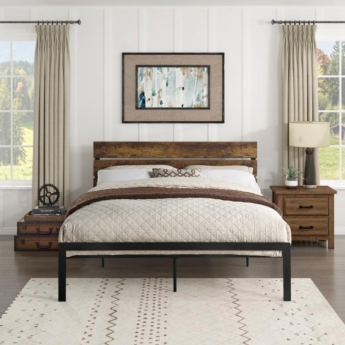 Marshall Queen Platform Bed - Big's Furniture (NV) - Multi Location