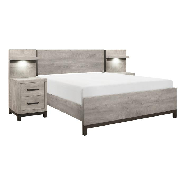 Zephyr 5pc Set California King Wall Bed (CK+2NS+2NS-P) - Big's Furniture (NV) - Multi Location