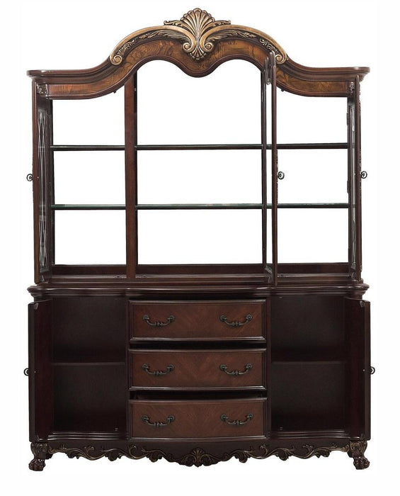 Deryn Park Buffet and Hutch in Dark Cherry 2243-50 - Big's Furniture (NV) - Multi Location