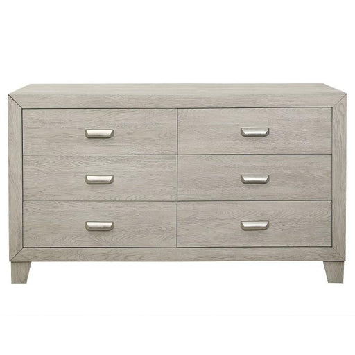 Quinby 6 Drawer Dresser in Light Brown 1525-5 - Big's Furniture (NV) - Multi Location
