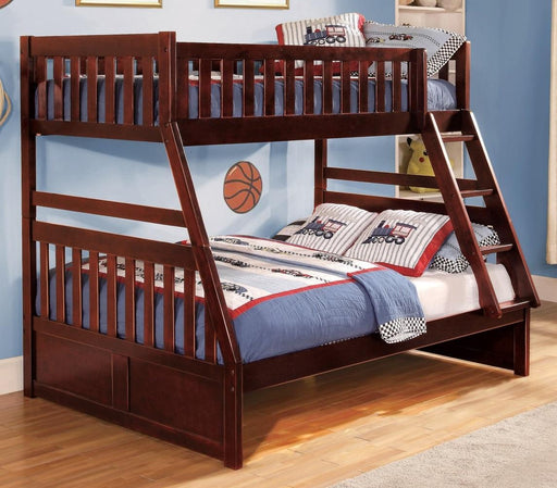 Rowe Twin/Full Bunk Bed in Dark Cherry B2013TFDC-1 - Big's Furniture (NV) - Multi Location