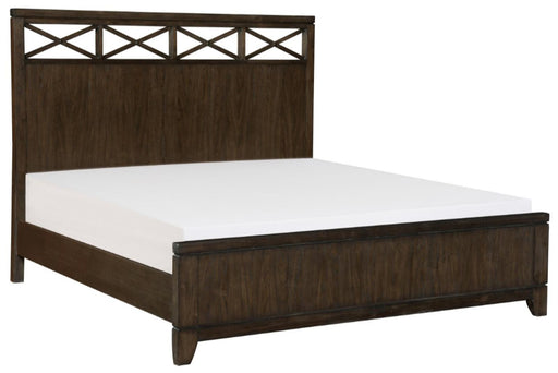 Griggs King Panel Bed in Dark Brown 1669K-1EK - Big's Furniture (NV) - Multi Location