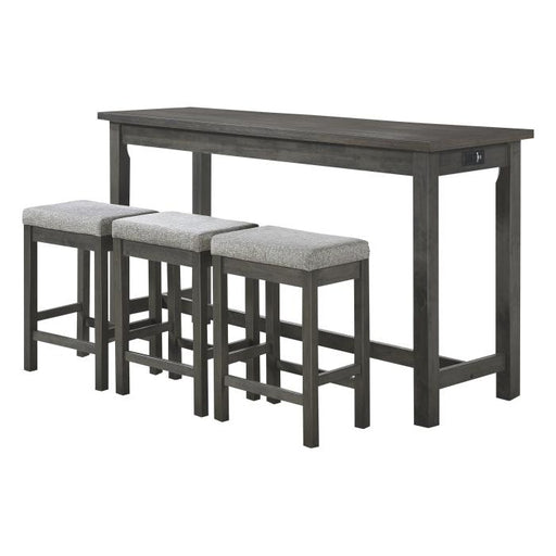 5713GY - 4-Piece Pack Counter Height Set - Big's Furniture (NV) - Multi Location