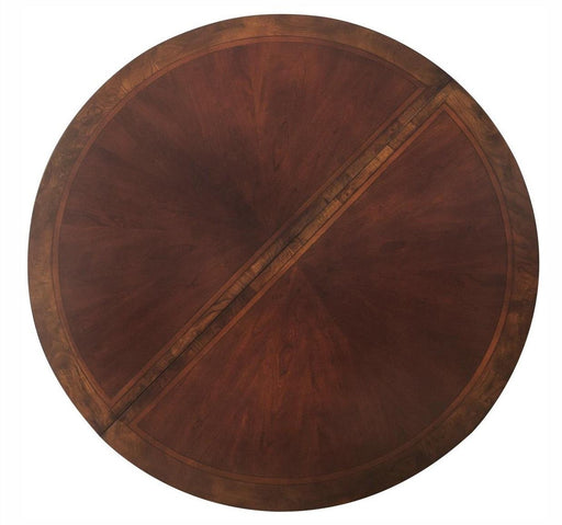Deryn Park Round Dining Table in Dark Cherry 2243-76 - Big's Furniture (NV) - Multi Location