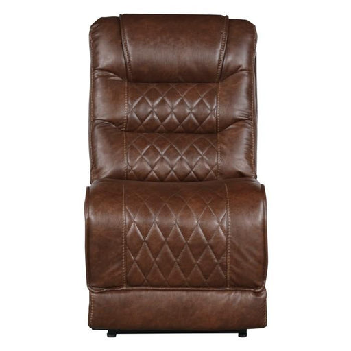 Putnam Power Armless Reclining Chair in Brown 9405BR-ARPW - Big's Furniture (NV) - Multi Location
