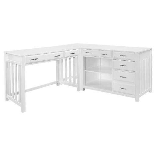 4522WH3 - 3pc Corner Desk (Desk+Corner+Credenza) - Big's Furniture (NV) - Multi Location