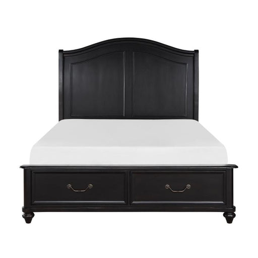 Herman (3) California King Platform Bed with Footboard Storage - Big's Furniture (NV) - Multi Location