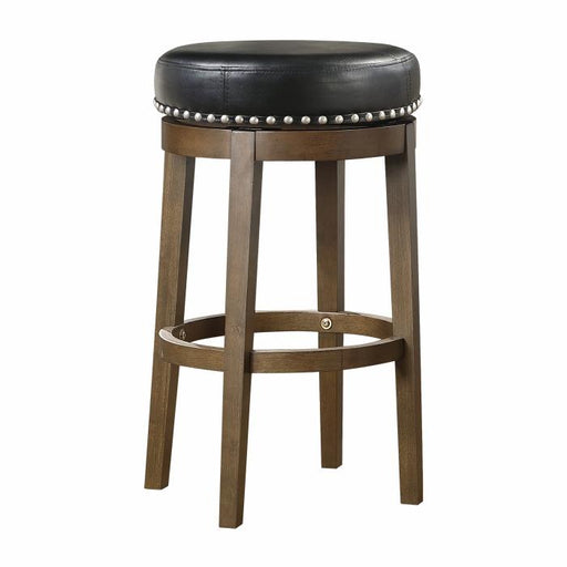5681BLK-29 - Round Swivel Pub Height Stool, Black - Big's Furniture (NV) - Multi Location