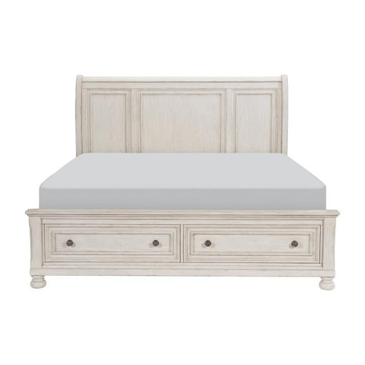 Bethel (3) Queen Platform Bed with Footboard Storage - Big's Furniture (NV) - Multi Location