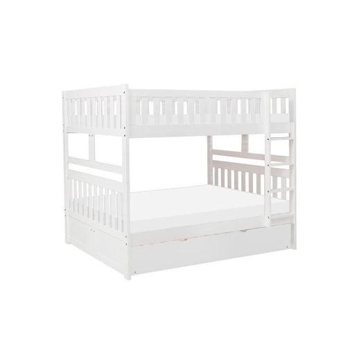 B2053FFW-1R - (4) Full/Full Bunk Bed with Twin Trundle - Big's Furniture (NV) - Multi Location