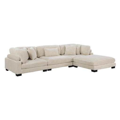 8555BE4OT - (4)4-Piece Modular Sectional with Ottoman - Big's Furniture (NV) - Multi Location