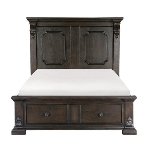 Cornwall (3) Eastern King Platform Bed with Footboard Storage - Big's Furniture (NV) - Multi Location