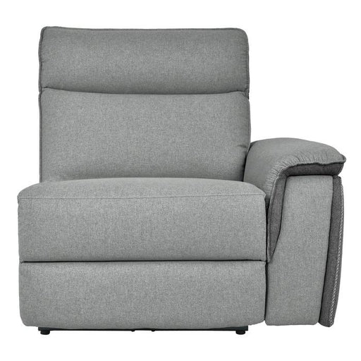 Maroni Power RSF Reclining Chair with Power Headrest and USB Port in Dark Gray/Light Gray 8259-RRPWH - Big's Furniture (NV) - Multi Location