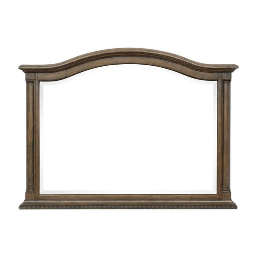 Rachelle Mirror in Weathered Pecan 1693-6 - Big's Furniture (NV) - Multi Location