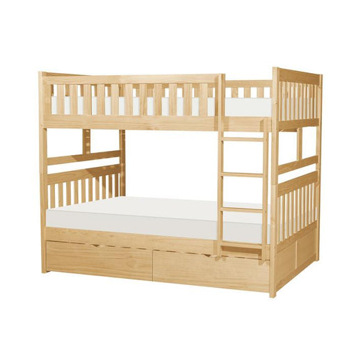 B2043FF-1T - (4) Full/Full Bunk Bed with Storage Boxes - Big's Furniture (NV) - Multi Location