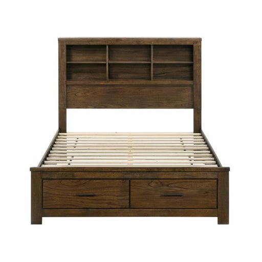 1592K-1CK-Bedroom (3) California King Platform Bed with Footboard Storage - Big's Furniture (NV) - Multi Location