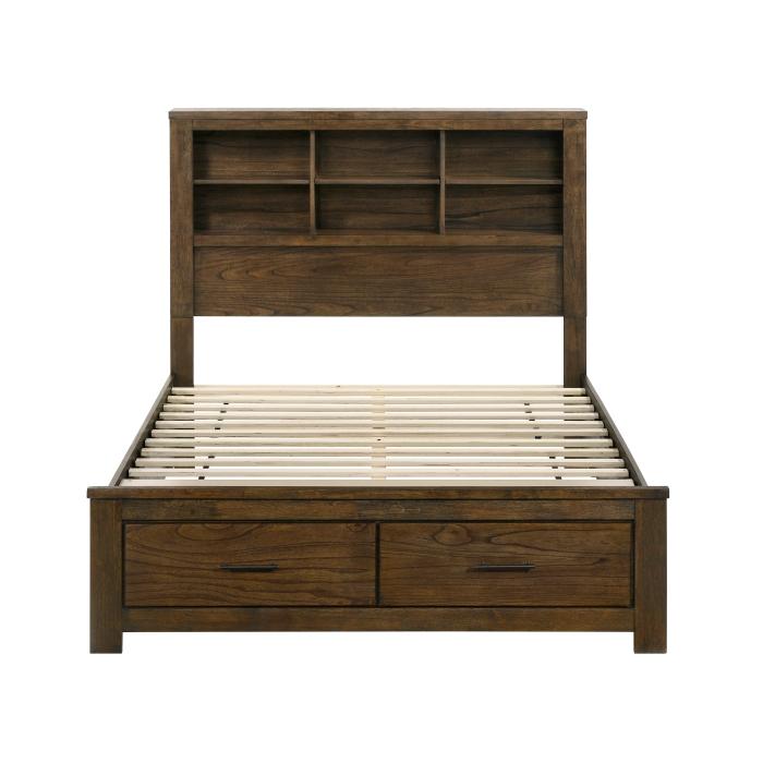 1592F-1-Bedroom (3) Full Platform Bed with Footboard Storage - Big's Furniture (NV) - Multi Location